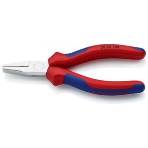 Alicates de punta plana Knipex cromados con mango de agarre multicomponente - Product Image 1