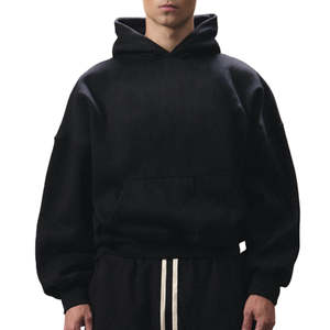 Factory Price Polyester <b>Hoodies</b> 320 GSM Premium Heavyweight Sweatshirts Wholesale Comfortable Warm <b>Soft</b> Wear - Product Image 1
