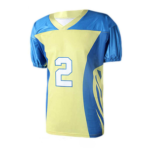 New Youth Custom American Football Uniforms Team Name Size XL Low MOQ Sublimation Technique <b>Cheap</b> Football - Product Image 5