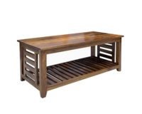 Table basse en bois massif de style traditionnel personnalisé pour le salon et la chambre à coucher Mobilier de maison au design et en couleur personnalisés