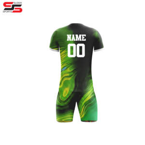 Venta al por mayor logotipo y diseño personalizado hombres jugador de fútbol kits de fútbol sublimación impresión fútbol uniforme - Product Image 2