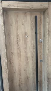 Puerta Exterior de Acero Inoxidable 304 de Construcción Moderna con Acabado Manual Antirrobo, Fabricante Turco - Product Image 3