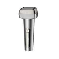 Rasoir électrique sans fil à 5 lames pour hommes, rasoirs électriques pour le visage des hommes, rasoir à grille pour hommes pour poils épais, utilisation humide/sèche