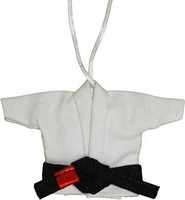 Mini Judo karaté costume porte-clés Miniature costume BJJ Gi porte-clés maison suspendus décoration accessoires combat cadeau Judo karaté costume