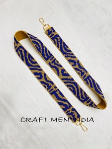 Cinturón de hierro ajustable para mujer hecho a mano con cuentas de estrellas coloridas correas de bolso de mano con estampados de animales para fiesta nocturna - Product Image 2