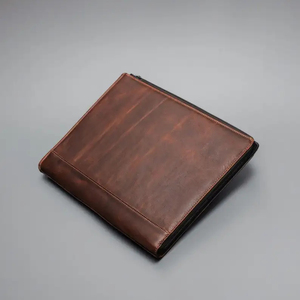 Sac à main coréen en cuir véritable durable en gros, pochette pour tablette, sac pour ordinateur portable, personnalisable, multifonctionnel, imperméable, fermeture éclair portable - Product Image 2