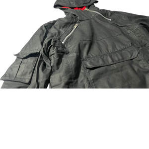 Vestes de pluie à manches longues et coupe confortable pour hommes Poche avant Veste de pluie personnalisée pour hommes avec taille et logo personnalisés - Product Image 3