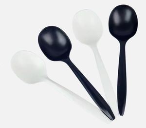 Juego de cubiertos de plástico de almidón de maíz compostable ecológico de origen de Vietnam OEM embalaje al por menor cuchillo desechable tenedor cuchara Spork - Product Image 2
