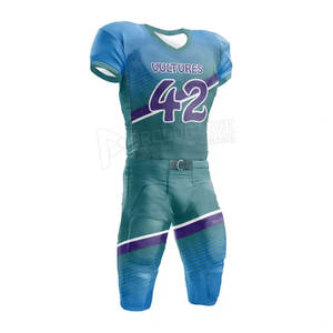 2022 uniformes de fútbol americano personalizados nuevo diseño transpirable de talla grande y conjuntos juveniles ropa cómoda - Product Image 1