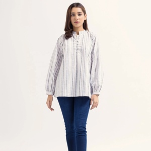 Camisas informales de vestir de mujer hechas a medida diseño recién llegado camisas informales de mujer precio económico hechas en fábrica al por mayor - Product Image 5