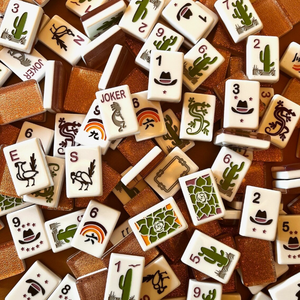 ไพ่นกกระจอกอเมริกันเกมตารางไพ่นกกระจอกคริลิคที่กำหนดเองขายส่งโรงงาน - Product Image 5