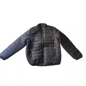 Blouson matelassé léger en toile pour homme, col montant, style urbain, vêtement d'extérieur d'hiver, fabricant OEM - Product Image 4