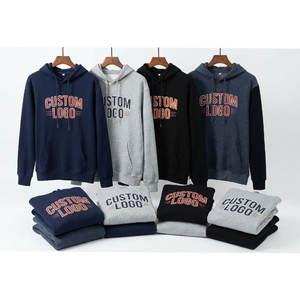 เสื้อฮู้ดพรีเมียมเนื้อหนา 100% ผ้าฝ้ายฟลีซ สำหรับฤดูหนาว มีฮู้ดบุสองชั้น กระเป๋าจิงโจ้ ปรับแต่งได้ ใส่ได้ทั้งชายและหญิง สไตล์สตรีทแวร์ - Product Image 2