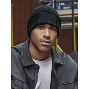 Sustainable Promotional Beanie with Recycled Original Patch Eco-Friendly <b>Hats</b> & Caps - Product Image 2
