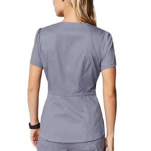 Última Colección de Uniformes Médicos, Conjunto de Uniforme de Enfermería Ligero, Estilo Único, Uso Hospitalario, Fabricación en Fábrica - Product Image 5
