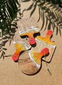 Tablas de Cortar de Madera de Resina Hechas a Mano con Madera de Acacia Maciza y Madera de Mango con Acabado Liso, Ideales para Verduras - Product Image 3