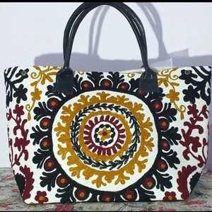 Sacs à main Suzani en coton brodé, magnifiques sacs à main bohèmes Suzani pour femmes, sacs à main Suzani - Product Image 5