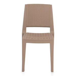 Silla de comedor de plástico sin brazos de estilo moderno y ligera, cómoda para interiores y exteriores, para dormitorio, Hospital, escuela, uso en la sala de estar - Product Image 3