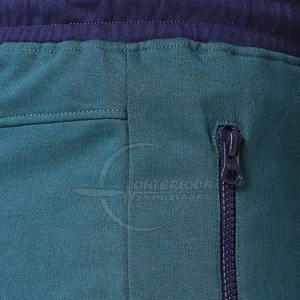 กางเกงขาสั้นลำลองของผู้ชายปรับแต่งได้ทำจากโรงงานแฟชั่นสวมใส่สบายลายพื้นและออกแบบโลโก้ได้ตามต้องการ - Product Image 5