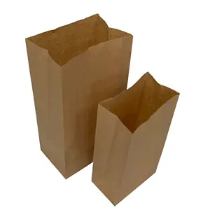 Wholesale Biodegradable Kraft Paper Bag Custom Printed Shopping Paper Bags With Your Own Logo Paper Bags For Food Takeaway