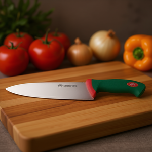 Cuchillo de Cocina PREMANA PROFESSIONAL de Acero Inoxidable con Hoja de 24 cm, Verde y Cromado, Serie 3126 - Product Image 3