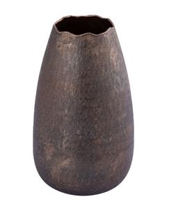 Decoración rústica moderna para el hogar Temas DE BODA Florero de metal de forma antigua con estilo con acabado de hierro desgastado Estilo de diseño costero - Product Image 3