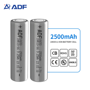 Inr 2.5ah 18650 3.7V có thể sạc lại pin tế bào Lithium Li Ion pin di động 18650 2500mAh pin - Product Image 2