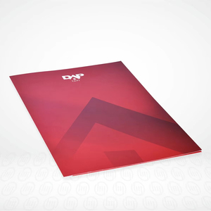 Logotipo personalizado Offset Digital Fabricante Carpetas Cartón impermeable Laminado Mate/Acabado brillante Material de papel - Product Image 1