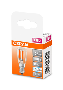 Lampada speciale T26 E14 2.8W 6500K 250Lm LED con cristalli (Osram 4058075432901) - Product Image 2