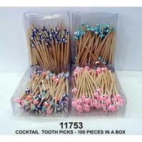 Selecciones de cóctel 9X6X2 cm Palillos de dientes