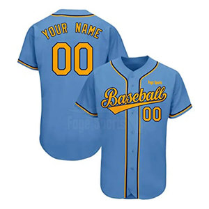 Maillots de baseball professionnels en sublimation, respirants, grandes tailles, haute qualité, vente en gros, 100% polyester, couleurs et logo personnalisés - Product Image 3