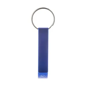 Portachiavi in Metallo Ecologico Rallop con Apribottiglie, Gadget Pratico - Product Image 1