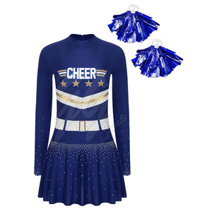 Vêtements de danse Femmes Cheerleading Uniforme 100% Polyester Matériel Uniforme En Bas quantité minimale de commande Pakistan - Product Image 1