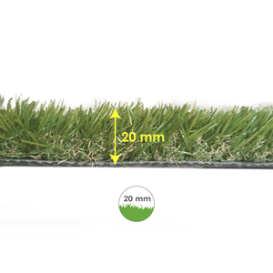 หญ้าเทียม 20 มม. ม้วนขนาด 2x10 เมตร สำหรับใช้ในประเทศ - Product Image 5