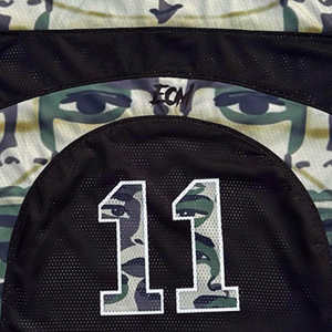 Maillot en maille tendance streetwear personnalisé, col en V, broderie personnalisée, logo, maillot en maille pour hommes adultes - Product Image 6