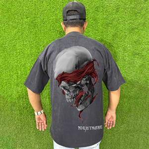 Vente chaude Nouvelle Arrivée T-shirt Surdimensionné Meilleur Prix Streetwear T-shirt Surdimensionné De Fabrication Professionnelle Pour Hommes Adultes - Product Image 3