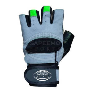 Guantes Deportivos de Moda para Entrenamiento Físico, Levantamiento de Pesas, Guantes de Gimnasio de Medio Dedo de Cuero para Entrenamiento Físico - Product Image 6