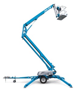 รถกระเช้าบูมแบบลากจูง เครื่องยนต์ EPA คุณภาพสูง รองรับน้ำหนัก 200-450 กิโลกรัม ยกสูงได้ 43 เมตร - Product Image 3