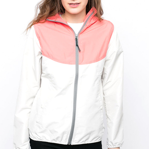Veste de cyclisme pour femme en toile imperméable et coupe-vent écologique, motif de personnage brodé, légère pour l'hiver - Product Image 1