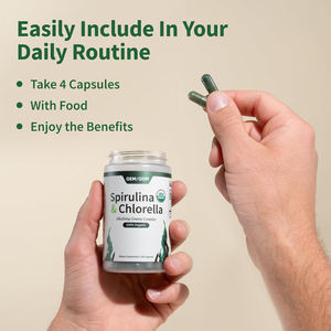 <span class=keywords><strong>OEM</strong></span> Private Label <span class=keywords><strong>Spirulina</strong></span> Extrato Herbal Suplementos <span class=keywords><strong>Spirulina</strong></span> e Chlorella Cápsulas - Product Image 2