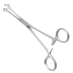 Outil chirurgical en acier inoxydable Source d'alimentation manuelle Éponge tenant des mâchoires dentelées pour des instruments de contrôle de la poignée améliorés - Product Image 3