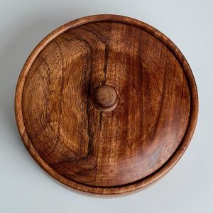 Caja caliente Chapati de madera redonda artesanal tradicional con tapa para uso en la cocina Presentación de alimentos Precio al por mayor por AAlIYAN IMPEX - Product Image 4