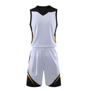 Impresión de logotipo personalizado de alta calidad adultos cómodos deportes baloncesto desgaste mejor patrón y diseño uniforme conjunto - Product Image 6