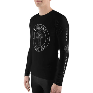 เสื้อรัดกล้ามแขนยาวแบบสั่งทำพิเศษ ทรงเข้ารูป สำหรับออกกำลังกาย ผลิตจากวัสดุรักษ์โลก แห้งเร็ว 220 กรัม ป้องกันรังสียูวี ระบายอากาศได้ดี สำหรับผู้ชาย - Product Image 3