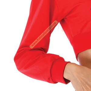 Diseño Popular personalizado mujeres Crop Hoodies Color personalizado mujeres Crop Hoodies Venta caliente mujeres Crop Hoodies Serigrafía - Product Image 5