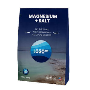 Aromasong Int. Sel de bain en vrac de qualité supérieure de 10lb véritable sel de mer de magnésium naturel tremper un ingrédient minéral relaxant non parfumé - Product Image 1