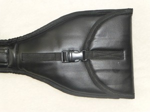 Estuche para Espada de los Caballeros Templarios Masónicos, 92 cm, Imitación de Cuero Negro |   Bolsa de Almacenamiento Acolchada Suave de Estilo Ejecutivo - Product Image 6