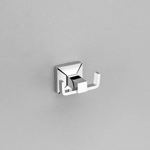 Stainless Steel 304 Modern Robe <b>Hook</b> Wall-Mounted for Hotel Use 2 <b>Hooks</b> - Product Image 1