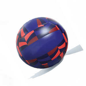 Ballon de volley-ball haute performance personnalisé à 18 panneaux en TPU, imprimé 4 couleurs, taille adulte, avec coutures à la machine, fabriqué au Pakistan - Product Image 3