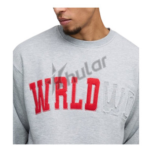 Black Quarter Arm Black Fleece Hoodie Custom Embroidered Fleece Puff Printing Casual Winter Men's Letter Hoodies Sweatshirts - Product Image 4